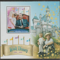 Congo 2018 Walt Disney #1 perf sheet containing one value unmounted mint