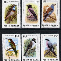Rumania 1983 Birds of the Danube set of 6 unmounted mint, SG 4795-4800, Mi 3966-71