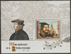 Ivory Coast 2017 The Reformation #1 perf sheet containing one value unmounted mint