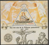 Gabon 2017 The Reformation perf sheet containing one triangular value unmounted mint