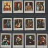 Manama 1971 British Kings & Queens complete perf perf set of 12 fine cds used , Mi 734-45