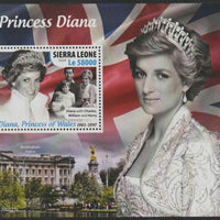 Sierra Leone 2020 Princess Diana perf m/sheet unmounted mint