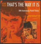 Liberia 2000 Elvis Presley - That's the Way it Is perf souvenir sheet unmounted mint