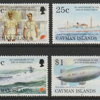 Cayman Islands 1995 50th Anniversary of End of World War II perf set of 4 unmounted mint SG 805-08