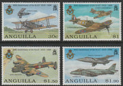 Anguilla 1998 80th Anniversary of Royal Air Force perf set of 4 unmounted mint SG 1027-30
