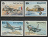 Bahamas 1993 75th Anniversary of Royal Air Force perf set of 4 unmounted mint SG 957-60