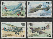 Fiji 1993 75th Anniversary of Royal Air Force perf set of 4 unmounted mint SG 873-76