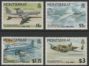 Montserrat 1993 75th Anniversary of Royal Air Force perf set of 4 unmounted mint SG 922-25