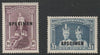 AUSTRALIA 1937 ROBES 10s & £1 overprinted SPECIMEN fine with gum and only about 400 produced SG 177s-178s
