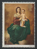 Great Britain 1967 Christmas 4d with gold (Queen's Head and value) shifted upwards, unmounted mint SG 757var