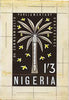 Nigeria 1962 Eighth Commonwealth Parliamentary Conference original hand-painted artwork (by M Goaman) of issued 1s3d value on board 4" x 6.5"