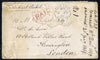 South Australia 1868 pre-stamp cover to London endorsed ‘per Contract Packet’