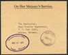 Bahamas 1973 OHMS cover cancelled Inagua
