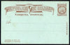 Bolivia 1c Postal stationery card unused (11 stars)
