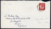 Christmas Island 1960? Great Britain 2.5d Wilding on commercial cover to UK with BFPO Christmas Is cds