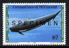 St Vincent - Grenadines 1980 Whales & Dolphins $2 (Blackfish) opt'd Specimen unmounted mint, as SG 166
