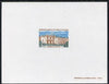 French Afars & Issas 1968-70 Buildings & Landmarks - Chamber of Deputies 5f Epreuve deluxe proof sheet in issued colours, as SG 523