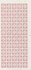 Lesotho 1967 Postage Dues 2c brown-rose complete unmounted mint pane of 50, SG D14