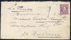 Netherlands Indies 1902 25c postal stationery envelope used to France