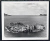 Fiji 1951 Aerial View B&W photograph (2.5 x 2.0 in) as sumitted by the government as suggestion for a new stamp issue, with official h/stamp on reverse