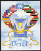 Palau 1991 Operation Desert Storm m/sheet (Dove & Flags) unmounted mint SG MS 468