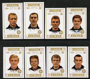 Ajman 1971 Olympic Footballers imperf set of 8 unmounted mint, Mi 1237-44B