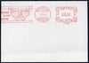Switzerland 1963 Proof of meter mark for Bern 26 (showing railway wagon wheel) value expressed as 0000