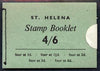 St Helena 1962 4s6d booklet complete and very fine, SG SB1