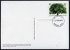 Great Britain 1974 British Trees 10p PHQ card used on first day of issue