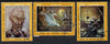 Cuba 1972 Cervantes Birth Anniversary (Paintings by Fernandez) cto set of 3, SG 1966-68*