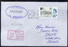 Bahamas used in Brisbane (Queensland) 1968 Paquebot cover to England carried on SS Arcadia with various paquebot and ships cachets