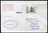 Norfolk Island used in Honolulu (Hawaii) 1968 Paquebot cover to England carried on SS Arcadia with various paquebot and ships cachets