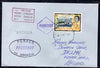 Fiji used in Sydney (New South Wales) 1968 Paquebot cover to England carried on SS Arcadia with various paquebot and ships cachets