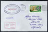 Fiji used in Wilmington (California) 1968 Paquebot cover to England carried on SS Arcadia with various paquebot and ships cachets