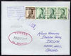Fiji used in Melbourne (Victoria) 1968 Paquebot cover to England carried on SS Arcadia with various paquebot and ships cachets