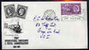 Great Britain 1963 Paris Postal Conference (phos) on illustrated cover with first day cancel (hand-written address) cat £37