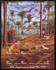 Palau 1995 25th Anniv of Earth Day - Dinosaurs composite perf sheetlet containing 18 x 32c values unmounted mint SG 869-86