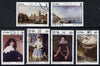 Cuba 1977 National Museum Paintings (11th series) cto set of 6, SG 2345-50*