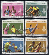 Mozambique 1980 Olympic Games, Moscow cto set of 6, SG 826-31*