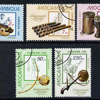 Mozambique 1981 Musical Instruments cto set of 5, SG 864-68*
