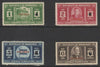 Honduras 1935 Postage set of 4 opt'd SPECIMEN (ex ABNCo Archives) superb unmounted mint SG 365-8s