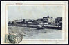 Italy - Libya 1920 PPC of 'Bengasi' to Paris bearing 5c green tied cds, sl staining