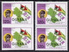 Guyana 1986 Pres Burnham Commem 120c imperf pair (plus perf normal pr) unmounted mint SG 1909var