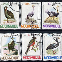 Mozambique 1980 Birds cto set of 6, SG 832-37*