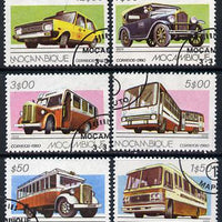 Mozambique 1980 Road Transport cto set of 6 SG 803-08*