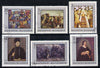 Bulgaria 1967 Paintings cto used set of 6, SG 1763-68