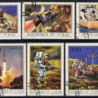 Chad 1972 Apollo 15 cto set of 6
