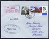 Trinidad & Tobago used in Lisbon (Portugal) 1967 Paquebot cover to England carried on SS Arcadia with various paquebot and ships cachets