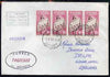 Samoa used in Durban (South Africa) 1968 Paquebot cover to England carried on SS Arcadia with various paquebot and ships cachets