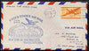 United States 1947 Round the World Flight cover New York to San Francisco via Calcutta with special FAM 18 & 14 cachet in blue